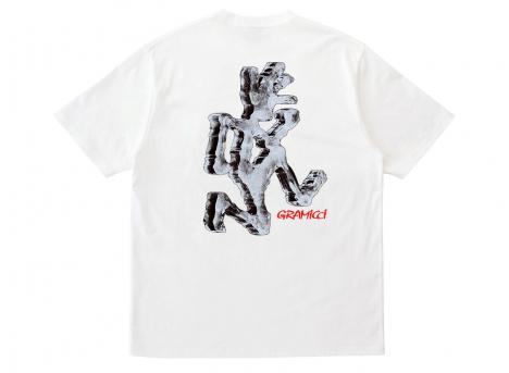 Gramicci Ice Sculpture Tee White G6SU-T118
