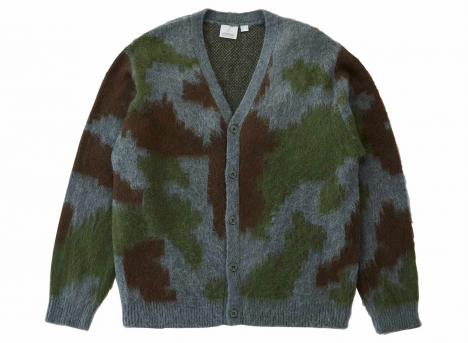 Gramicci Mohair Cardigan Jungle Digi Camo G5FU-J025