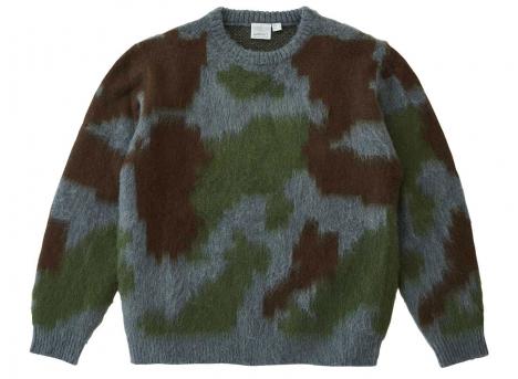 Gramicci Mohair Sweater Jungle Digi Camo G5FU-J024
