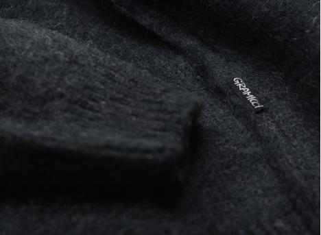 Gramicci Mohair Sweater Charcoal G5FU-J024