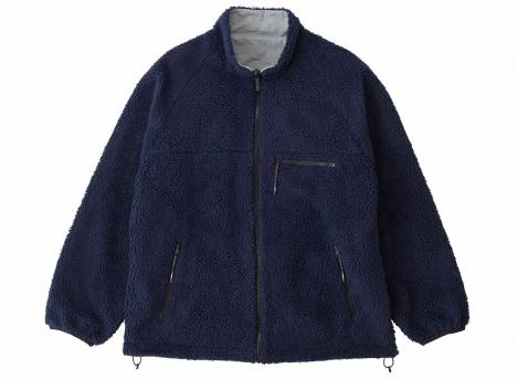 Gramicci Reversible Sherpa Jacket Navy / Grey G5FU-J014