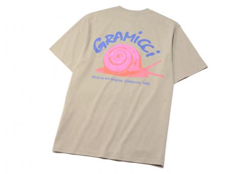 Gramicci Snail Tee Khaki