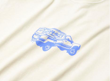 Gramicci Truck Tee Pigment Dyed Natural