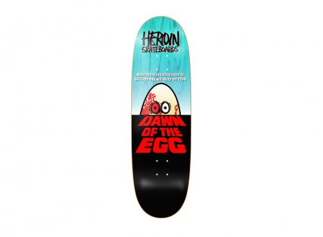 Heroin Skateboards Dawn Of The Egg Deck