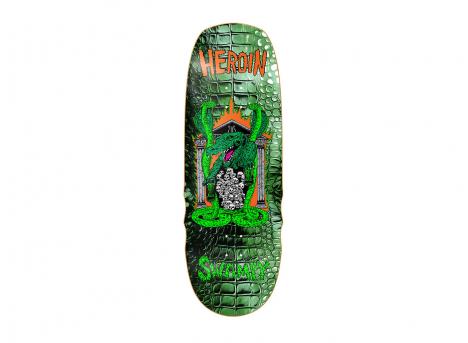 Heroin Skateboards Swampy Knock Off Deck