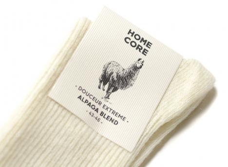 Homecore Alpaca Blend Socks Earth Wheat
