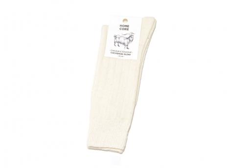 Homecore Cashmere Blend Socks Neutral Wheat