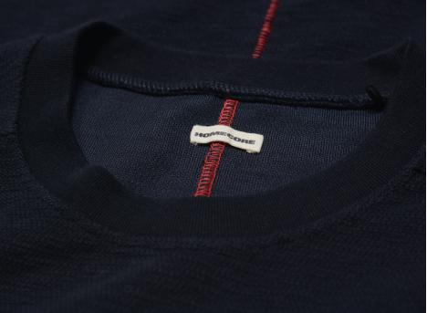 Homecore Emilio Graine Tee Dark Navy