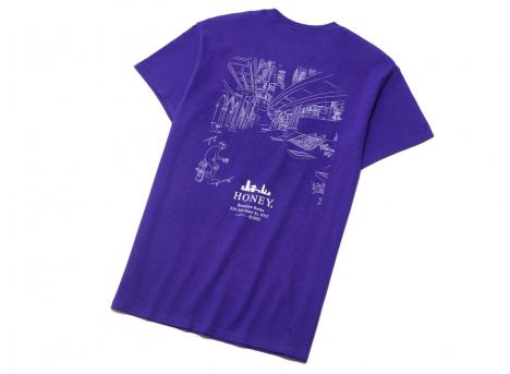 Honey Brooklyn Tee Purple