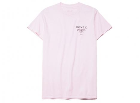 Honey Gentlemen Club Tee Pink