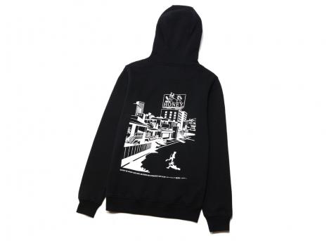 Honey Neighborhood Hoodie Black