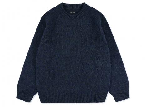 Howlin By Morrison Boxy Space Knit Pullover Storm