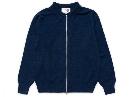 Howlin By Morrison High Pressure Cardigan Navy Mix