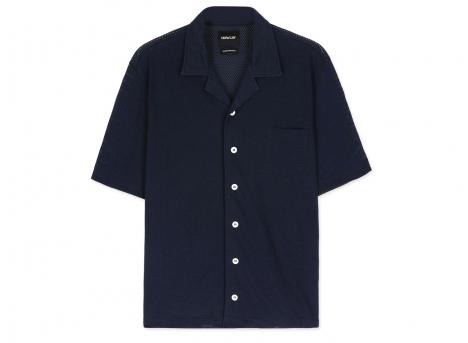 Howlin by Morrison Bass Culture Mesh Shirt Navy