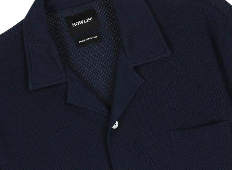 Howlin by Morrison Bass Culture Mesh Shirt Navy