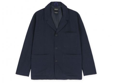 Howlin by Morrison Cosmic Seersucker Blazer Navy