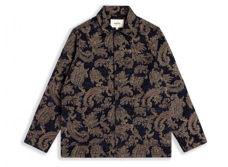 Kestin Ormiston Paisley Jacquard Jacket Navy