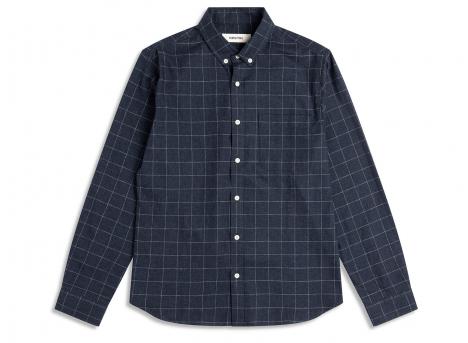 Kestin Raeburn Button Down Shirt Navy Check