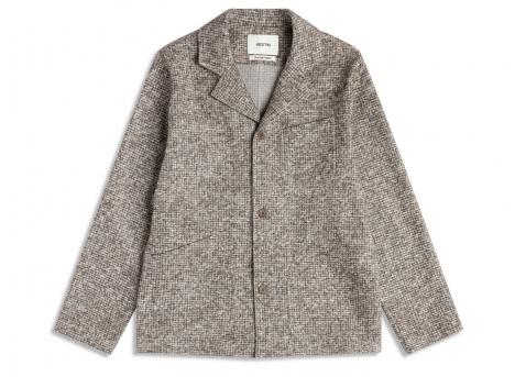 Kestin Stac Bonded Wool Mix Blazer Taupe