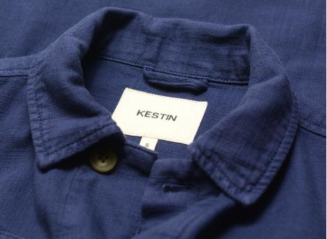 Kestin Tyndrum Field Jacket Navy Slub KHOU28SS26-01-NVY