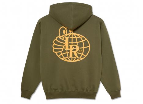 Last Resort Atlas Monogram Hoodie Tactile Green