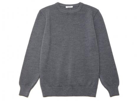 Les Ateliers Reunis Pull Mess Merinos Gris