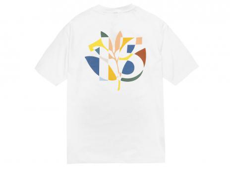 Magenta 15 Years Tee White