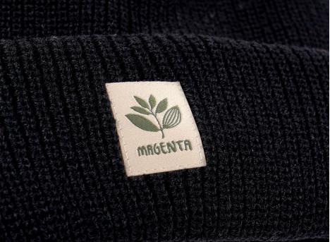 Magenta Fam Beanie Black