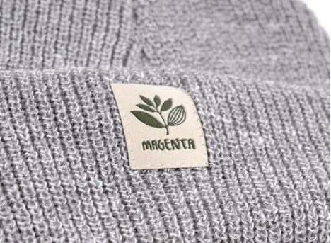 Magenta Fam Beanie Grey