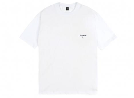Magenta Femme Tee White