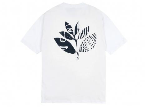 Magenta Femme Tee White