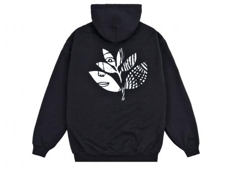 Magenta Femme Hoodie Black