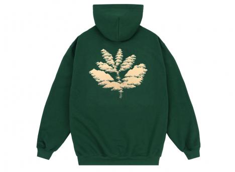 Magenta Mountains Hoodie Green