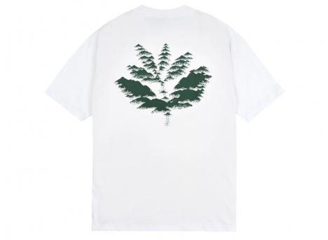 Magenta Mountains Tee White