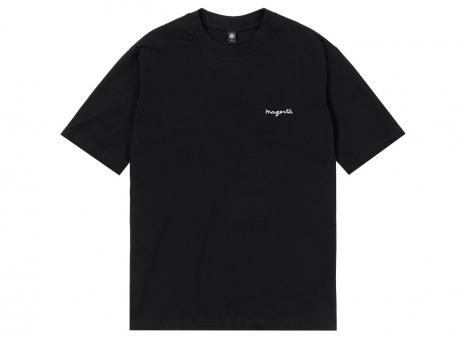 Magenta Pomme Tee Black