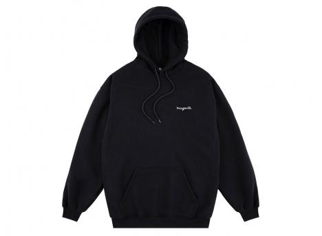 Magenta Pomme Hoodie Black