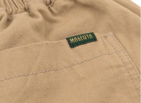 Magenta Slack Pants Beige