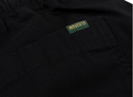 Magenta Slack Pants Black