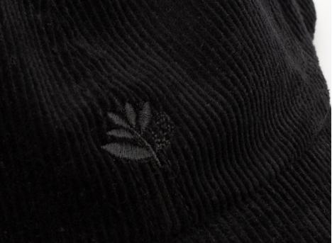 Magenta Tonal Cord Dad Hat Black