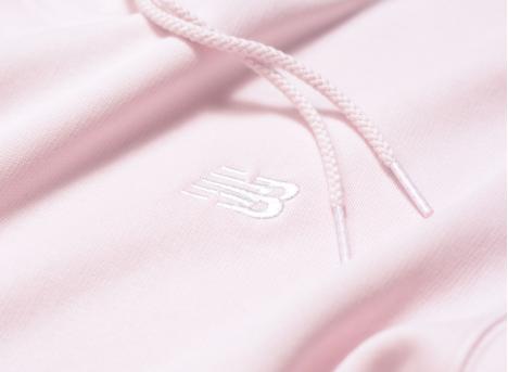 New Balance Sport Essential Fleece Hoodie Pink MT41511