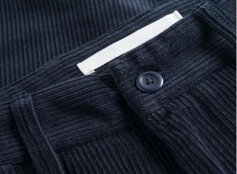Norse Projects Aros Regular Wide Wale Corduroy Chino Dark Navy