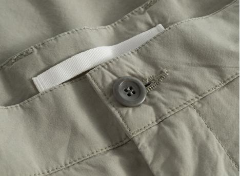 Norse Projects Benn Relaxed Typewriter Pleated Short Clay