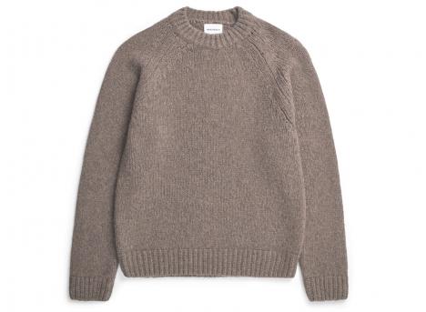 Norse Projects Birger Wool Raglan Walnut