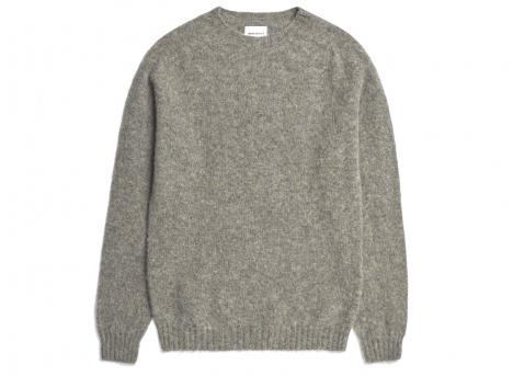 Norse Projects Birnir Brushed Lambswool Walnut