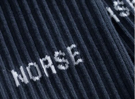 Norse Projects Bjarki Logo Dark Navy