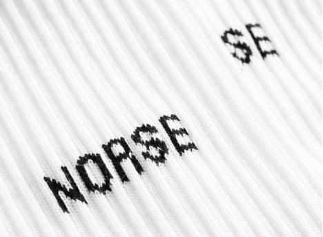 Norse Projects Bjarki Logo White