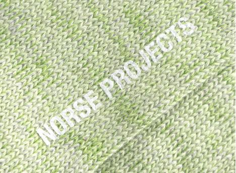 Norse Projects Bykle Heavy Cotton Twist Sock Basil