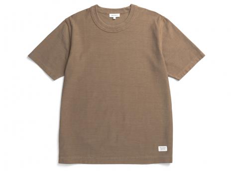 Norse Projects Elmelunde Organic Dry Cotton GMD Tshirt Walnut
