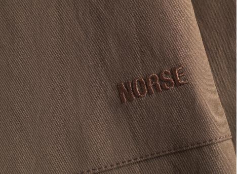 Norse Projects Ezra Fatigue Solotex Twill Shorts Chestnut
