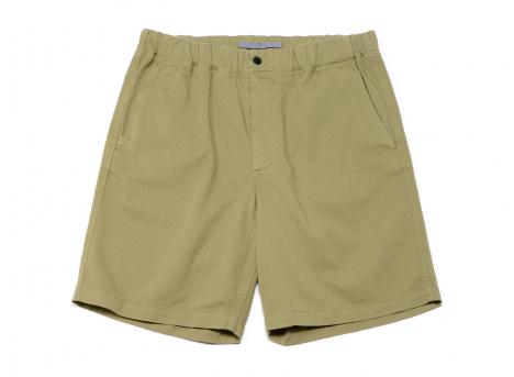 Norse Projects Ezra Relaxed Organic Stretch Twill Short Moss Green